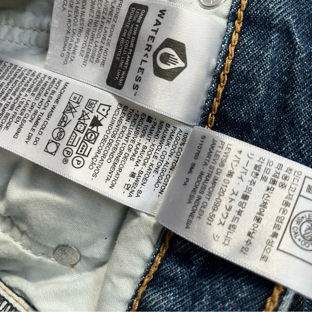 Levi's Ribcage Staight Ankle Jeans 31 - Picture 6 of 6